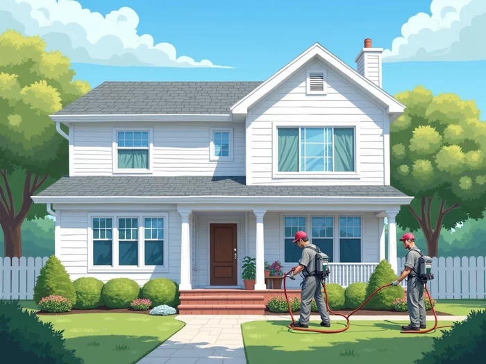 Professional house wash service near Glenmoore PA power washing