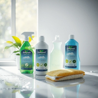 Eco-friendly cleaning solutions in action