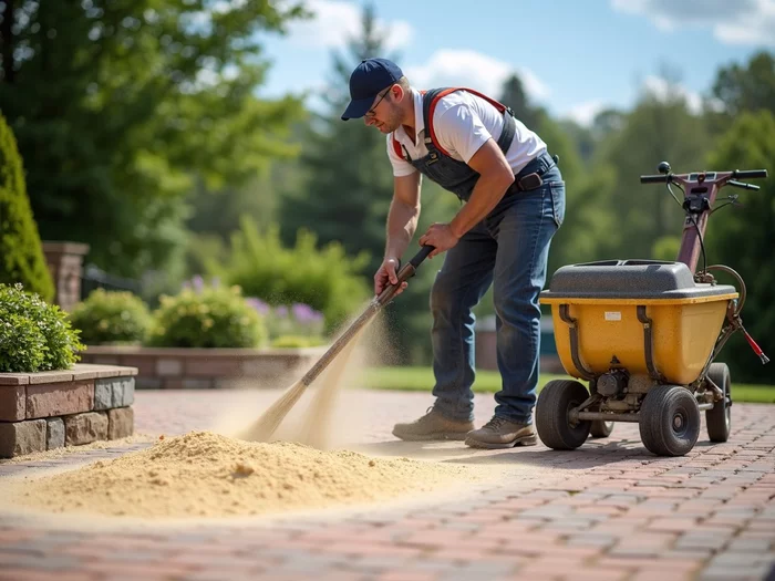 Paver Re-Sanding Services in Chester